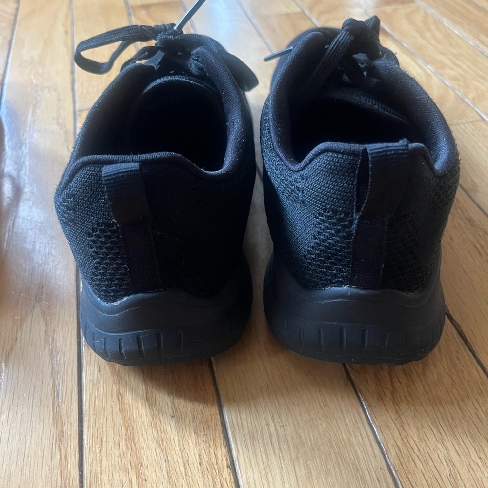 Women’s Skechers BOBS Memory Foam All Black Sneakers- Size 6.5 - Picture 9 of 12